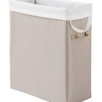 Neatfreak Slim Space-Saving Laundry Hamper,Beige