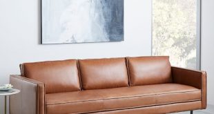 Axel Leather Sofa (89