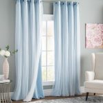 Light Blue Blackout Curtains | Wayfair