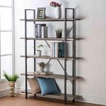 Amazon.com: HSH Furniture 5-Shelf Vintage Industrial Rustic