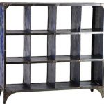 Alchemist Metal Bookshelf - Navy - Industrial - Bookcases - Austin