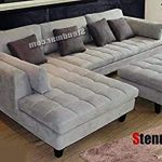 Amazon.com: 3pc Contemporary Grey Microfiber Sectional Sofa Chaise