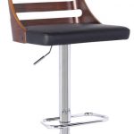 Storm Modern Adjustable Swivel Bar Stool - Contemporary - Bar Stools