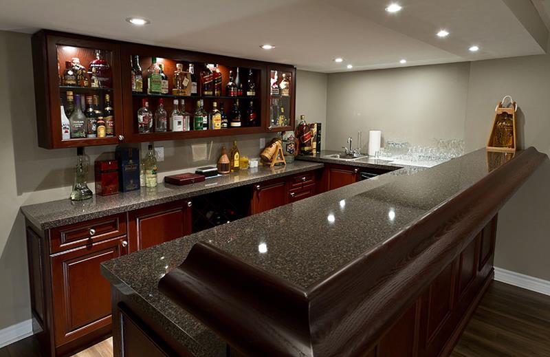 Modern Basement Bar Pictures : Finished Basement Bar Pictures in