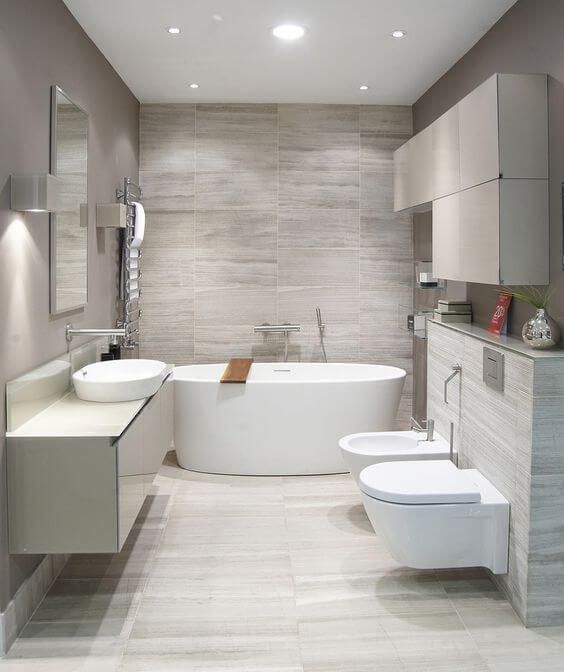 Turn Your Simple Bathroom Into  a Modern : ideas of bathroom decor