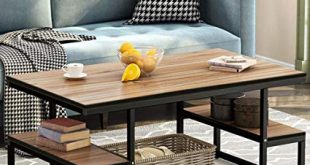 Amazon.com: Tribesigns Modern Coffee Table, 48