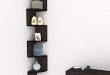 Amazon.com: Corner Floating Shelves, Modern 5 Tier Corner Shelves