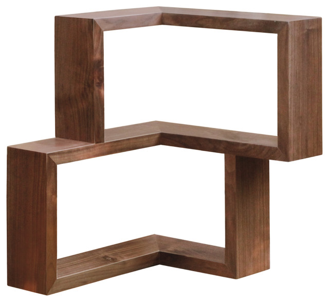 Franklin Shelf / Walnut - Modern - Display And Wall Shelves - by