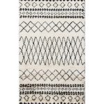 Rugsville Moroccan Beni Ourain Ivory 12185 Wool Rug 9x12, Rugsville.com