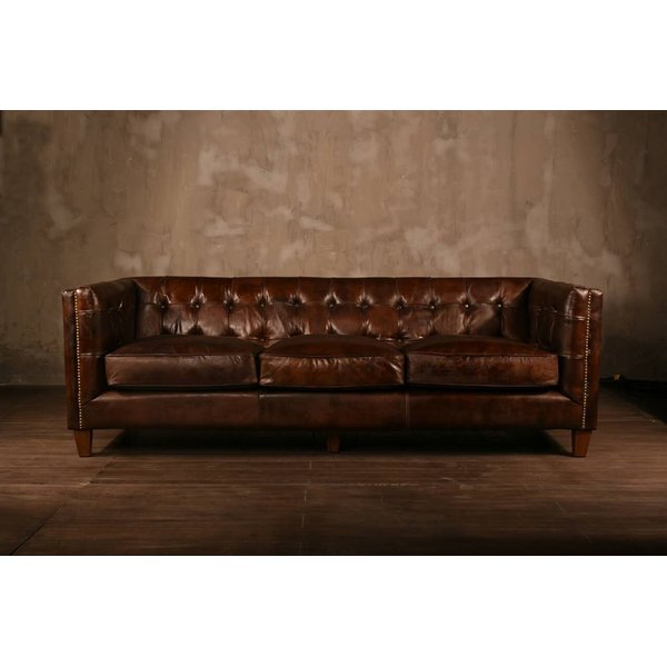 Introducing the new  Chesterfield leather sofa