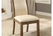 Shop Furniture of America Lenea Contemporary Padded Oak Dining Chair