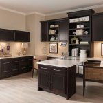 Office Cabinets in Dark Cherry Finish - Diamond Cabinets