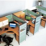 Functional Secretary Office Cubicles Designed For Small Working Area