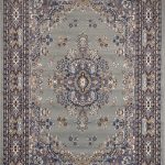 PERSIAN SILVER GRAY AREA RUG 6 X 8 ORIENTAL CARPET 69 - ACTUAL 5' 2