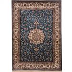 Amazon.com: Yilong 84x122cm Blue Persian Rugs for Home Handmade