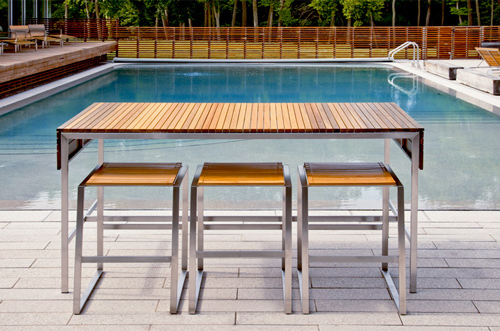 Outdoor Bar Furniture by Edwin Blue - modern contemporary