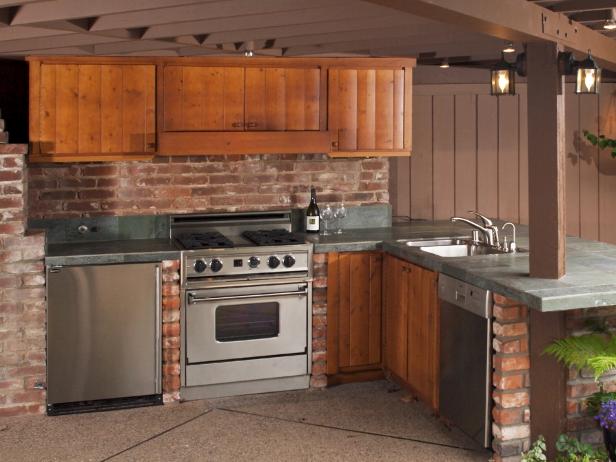 Outdoor Kitchen Cabinet Ideas: Pictures, Tips & Expert Advice | HGTV