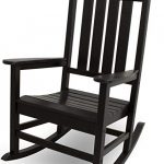 Amazon.com : POLYWOOD R100BL Presidential Outdoor Rocking Chair