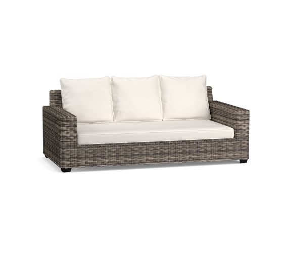 Wicker Sofas, Wicker Sectionals & Wicker Loveseats | Pottery Barn