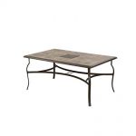 Amazon.com : Belleville Rectangular Patio Dining Table : Garden