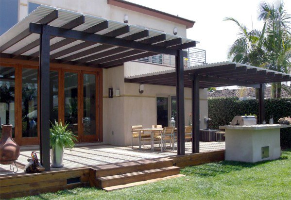 Top 60 Patio Roof Ideas - Covered Shelter Designs