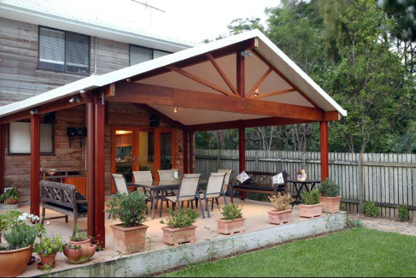 Top 60 Patio Roof Ideas - Covered Shelter Designs