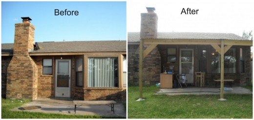 How to Build a Patio Cover with a Corrugated Metal Roof | Dengarden