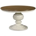 Furniture Sag Harbor Expandable Round Dining Pedestal Table