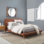 Mod Leather Platform Bed | west elm