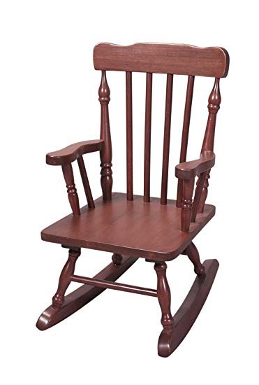 Amazon.com: Gift Mark Child's Colonial Rocking Chair, Cherry