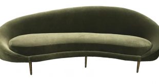 Round Sofa - Modern Couch - Mid-Century Modern Sofa