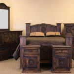 LMT | Mansion with Star Rustic Bedroom Set in Medio | Dallas