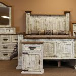 LMT | White Washed Rustic Bedroom Set | Dallas Designer Furniture