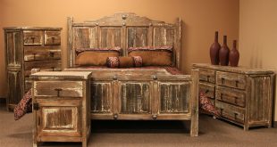 LMT | Minimized White Wash Rustic Bedroom Set | Dallas Designer