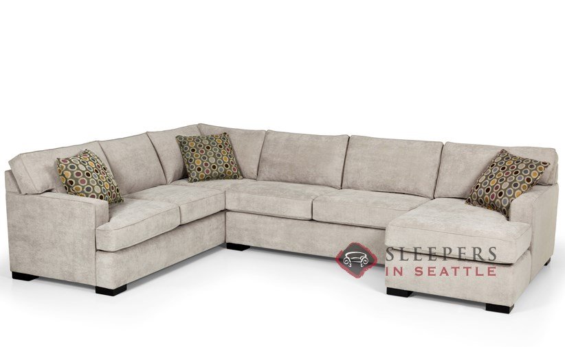 Customize and Personalize 146 True Sectional Fabric Sofa by Stanton