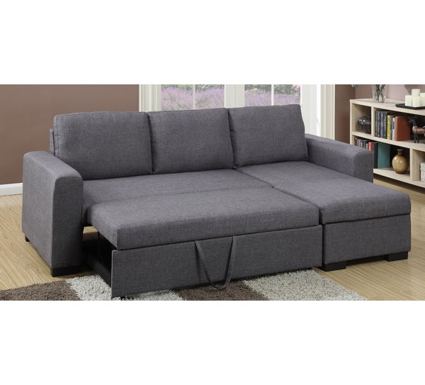 A&J Homes Studio Amanda Sleeper Sectional & Reviews | Wayfair