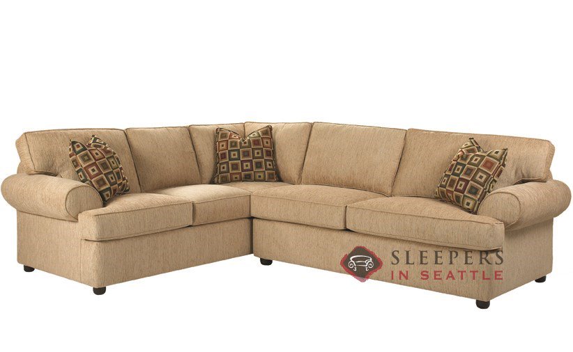 Customize and Personalize Tacoma True Sectional Fabric Sofa by Savvy