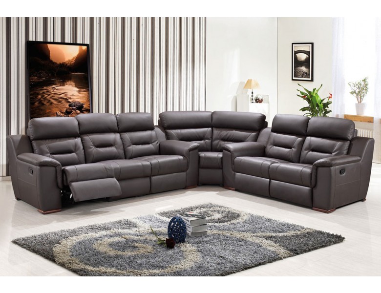 Becky Modern Recliner Sectional Sofa