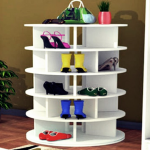 Floor to Ceiling Shoe Storage | Lazy Susan Shoe Organizer | Closet