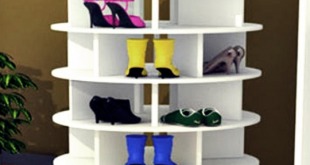 Floor to Ceiling Shoe Storage | Lazy Susan Shoe Organizer | Closet