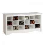 Shoe Storage Cubbie Bench White - Prepac : Target