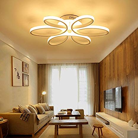 HOUDES Modern Led Chandelier Lighting Ceiling Light Fixture Hanging