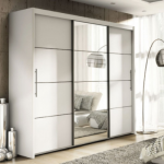 Three Door Sliding Wardrobe Slider 250CM | Furniture Factor