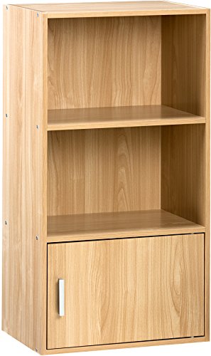 Amazon.com: OneSpace 50-6522OK Small Modern Bookshelf Oak: Kitchen