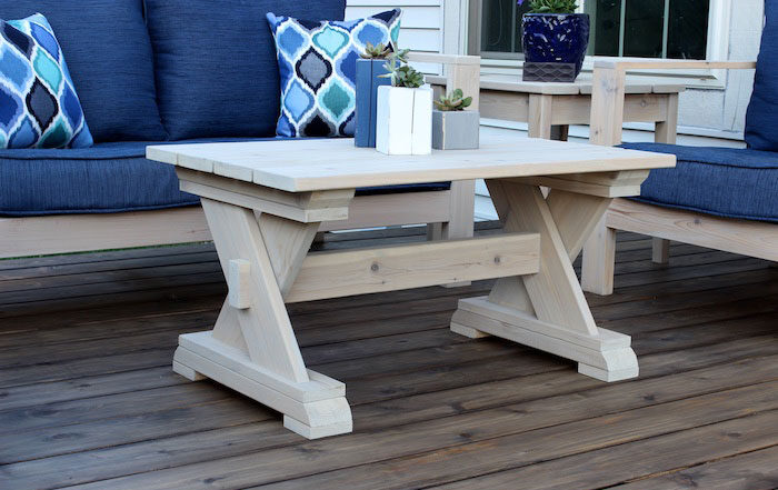 Small Outdoor Coffee Table » Rogue Engineer