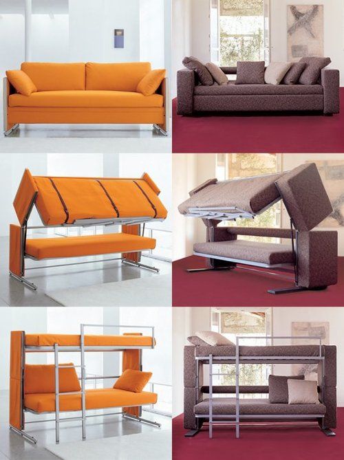 10 Out-of-the-Ordinary Convertible Beds | around the house | Couch