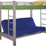 Kids Metal Futon Bunk Bed | Roboto Silver | The Futon Shop