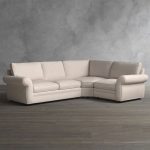 Pearce Roll Arm Upholstered 3-Piece Sectional with Wedge | Pottery Barn