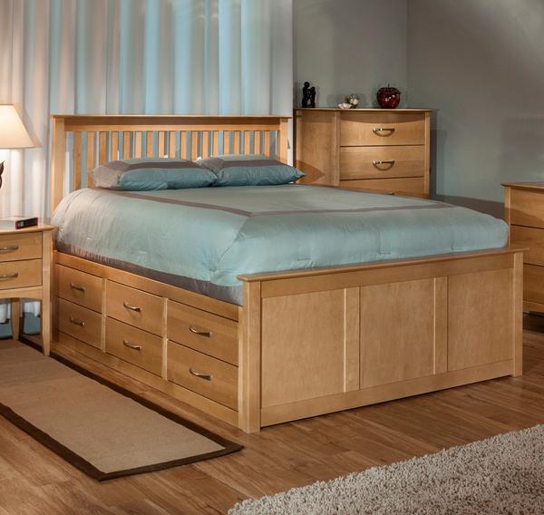 Queen Storage Bed | Cardi's Furniture & Mattresses