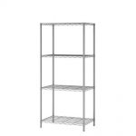 Amazon.com: Homebi 4-Tier Wire Shelving 4 Shelves Unit Metal Storage